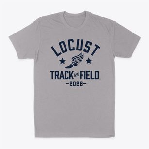 Locust Elementary School Track and Field Classic Dad T-Shirt