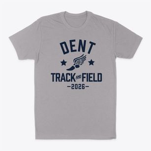 Dent Middle School Track and Field Classic Dad T-Shirt