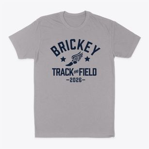 Brickey Elementary School Track and Field Classic Dad T-Shirt