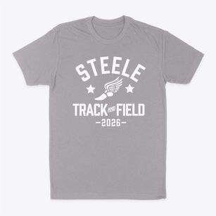 Steele High School Track and Field Classic Dad T-Shirt