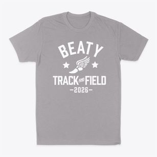 Beaty Early Childhood School Track and Field Classic Dad T-Shirt