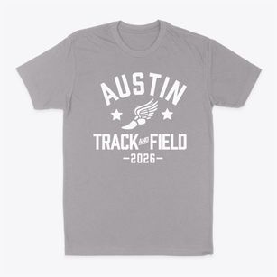 Austin Middle School Track and Field Classic Dad T-Shirt