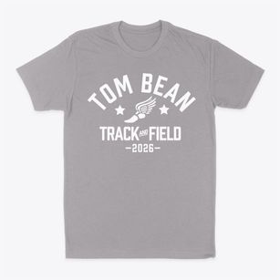 Tom Bean Elementary School Track and Field Classic Dad T-Shirt