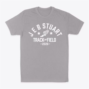 J E B Stuart Elementary School Track and Field Classic Dad T-Shirt