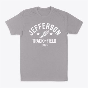 Jefferson High School Track and Field Classic Dad T-Shirt