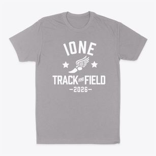 Ione Primary School Track and Field Classic Dad T-Shirt