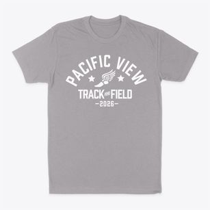 Pacific View Community Day School Track and Field Classic Dad T-Shirt