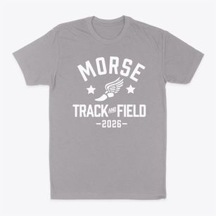 Morse High School Track and Field Classic Dad T-Shirt