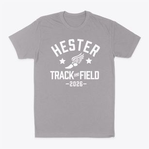 Hester Elementary School Track and Field Classic Dad T-Shirt