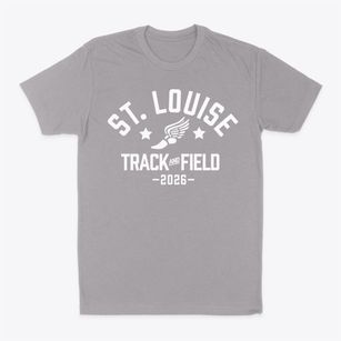 Saint Louise De Marillac School Track and Field Classic Dad T-Shirt