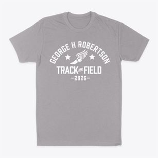 George H Robertson Intermediate School Track and Field Classic Dad T-Shirt
