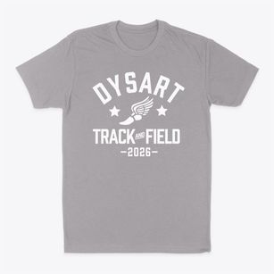 Dysart High School Track and Field Classic Dad T-Shirt