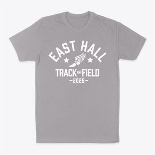 East Hall High School Track and Field Classic Dad T-Shirt