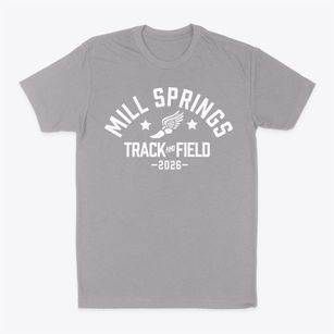 Mill Springs Academy Track and Field Classic Dad T-Shirt
