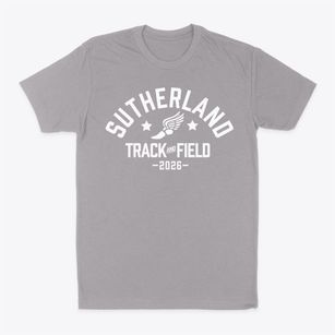 E.h. Sutherland Elementary School Track and Field Classic Dad T-Shirt