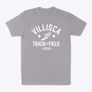 Villisca High School Track and Field Classic Dad T-Shirt