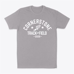 Cornerstone Christian School Track and Field Classic Dad T-Shirt