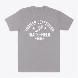 Thomas Jefferson High School Track and Field Classic Dad T-Shirt