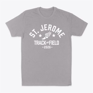 Saint Jerome School Track and Field Classic Dad T-Shirt