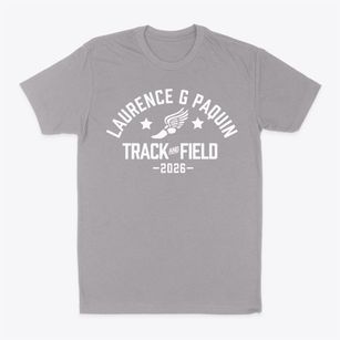 Laurence G Paquin Middle Secondary Track and Field Classic Dad T-Shirt