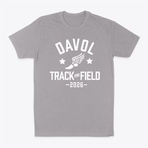 Davol Elementary School Track and Field Classic Dad T-Shirt