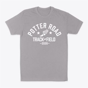 Potter Road Elementary School Track and Field Classic Dad T-Shirt