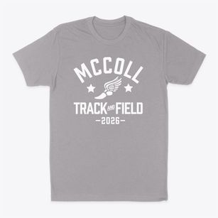 Mccoll Elementary School Track and Field Classic Dad T-Shirt