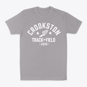 Crookston Senior High School Track and Field Classic Dad T-Shirt