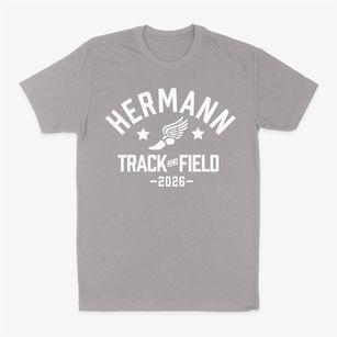 Hermann Middle School Track and Field Classic Dad T-Shirt