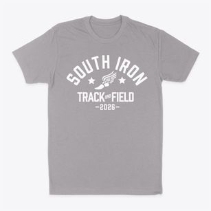 South Iron R1 School Track and Field Classic Dad T-Shirt