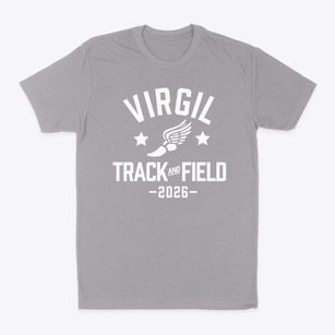 Virgil Elementary School Track and Field Classic Dad T-Shirt