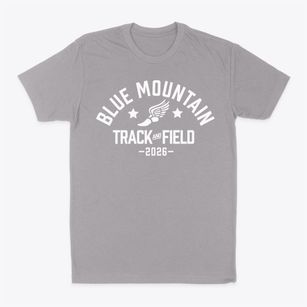 Blue Mountain Middle School Track and Field Classic Dad T-Shirt