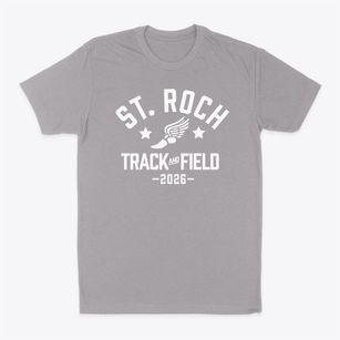 St Roch School Track and Field Classic Dad T-Shirt