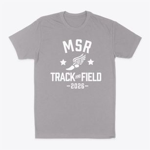 Montessori School Of Raleigh Track and Field Classic Dad T-Shirt