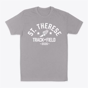 Saint Therese Catholic School Track and Field Classic Dad T-Shirt