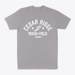 Cedar Ridge High School Track and Field Classic Dad T-Shirt