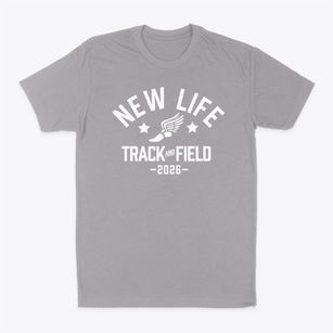 New Life Christian Academy Track and Field Classic Dad T-Shirt