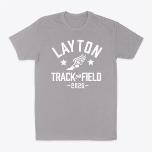 Layton Elementary School Track and Field Classic Dad T-Shirt