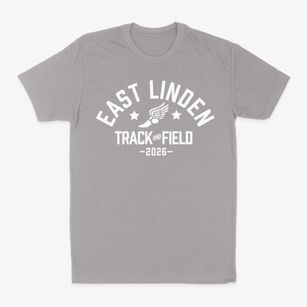 East Linden Elementary School Track and Field Classic Dad T-Shirt