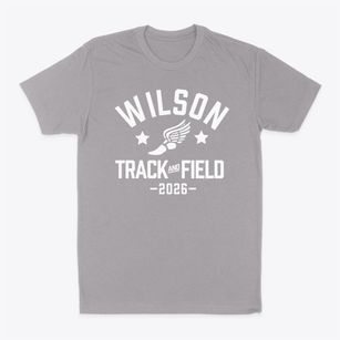 Wilson Elementary School Track and Field Classic Dad T-Shirt