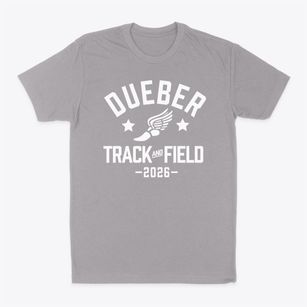 Dueber Elementary School Track and Field Classic Dad T-Shirt