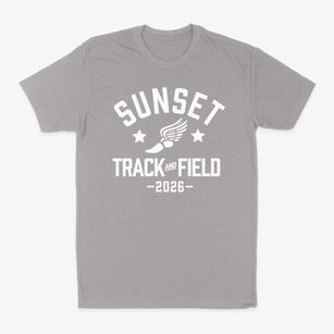 Sunset Elementary School Track and Field Classic Dad T-Shirt