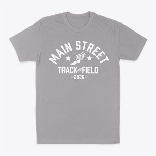 Main Street School Track and Field Classic Dad T-Shirt