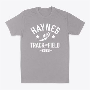 Haynes Middle School Track and Field Classic Dad T-Shirt