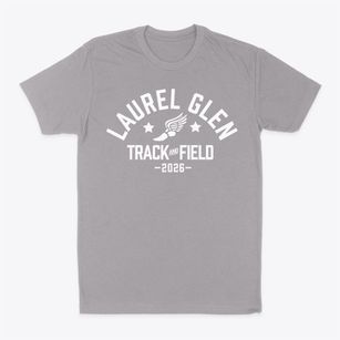 Laurel Glen Elementary School Track and Field Classic Dad T-Shirt