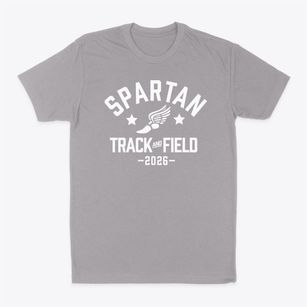 Spartan Academy Track and Field Classic Dad T-Shirt