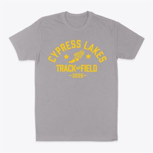 Cypress Lakes High School Track and Field Classic Dad T-Shirt