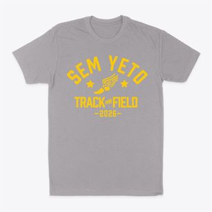 Sem Yeto High School Track and Field Classic Dad T-Shirt