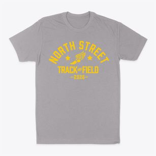 North Street Elementary School Track and Field Classic Dad T-Shirt
