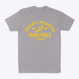 Douglas A Macarthur Elementary School Track and Field Classic Dad T-Shirt